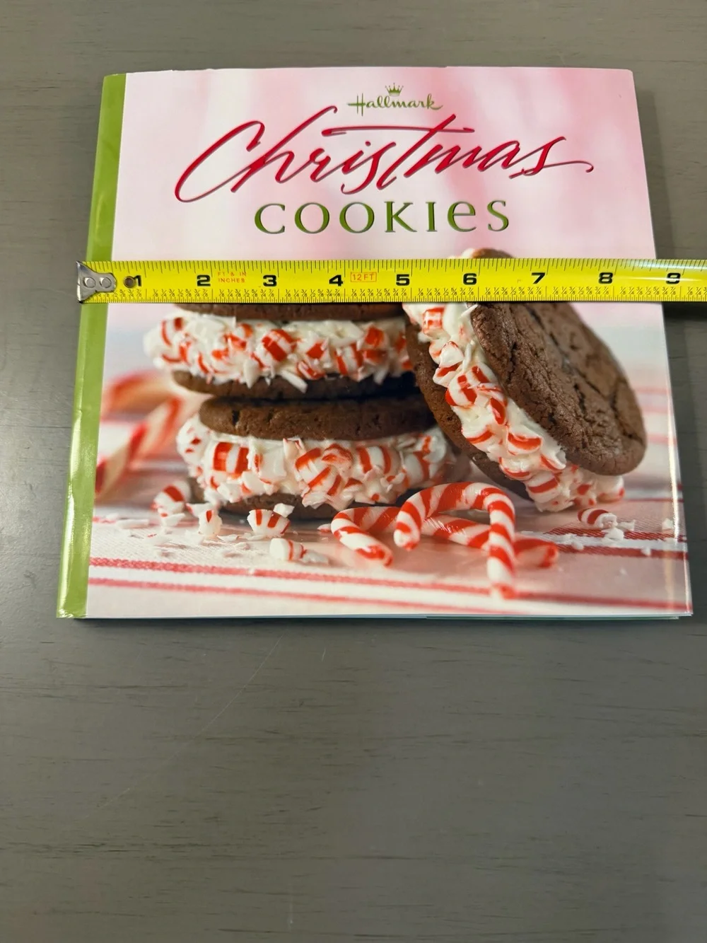 Vintage 2006 Hallmark Christmas Cookies Cookbook Recipes Cook Book Hardcover